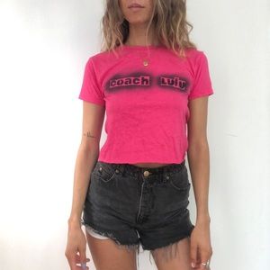 Vintage Coach Lulu graphic tee